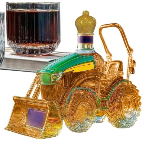 Décanteur Tracteur Carafe Vin en Forme de Tracteur 3D (1/5)