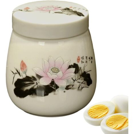 Cocotte à Œufs, 220ml Outil De Cuisine En Céramique, Cuiseur (1/5)