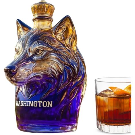 Whisky Carafe - Distributeur D'Alcool Décoratif Sculpture (1/5)