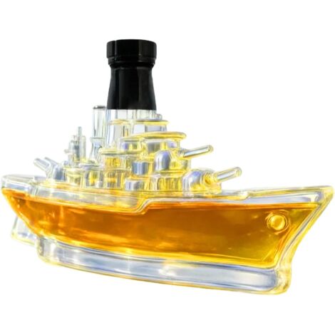 Carafe à whisky 350ml Conteneur Vide Pour Whisky En Forme De (1/5)