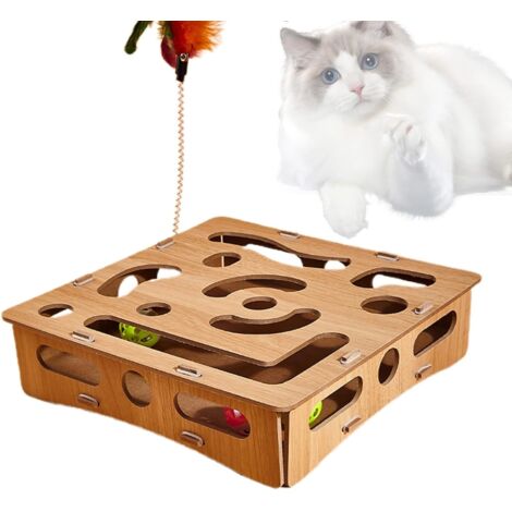 Jouet de Puzzle de Chat, Jouets de Puzzle pour Les Chats - (1/5)
