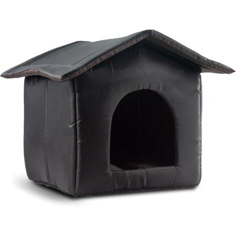 Niche pour chat pour l'extérieur, abri pour chat Lit chaud (1/5)