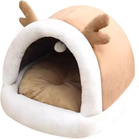 Niche pour Chat Couverte - Maison Doudou Chaude Niche pour (1/5)