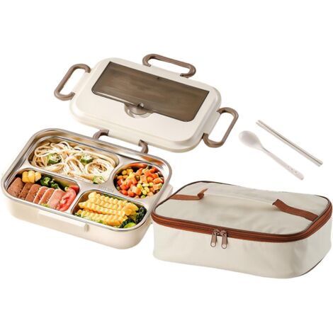 Boîte à déjeuner isolée Grande boîte à repas étanche pour (1/5)