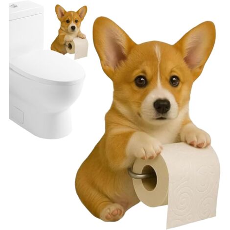 Distributeur d'Essuie-Tout Chien - Support pour Chien (1/5)