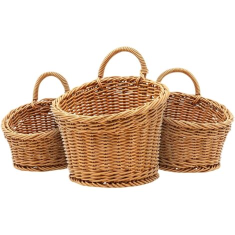 Panier tissé, paniers de fruits muraux - Rangement de panier (1/5)