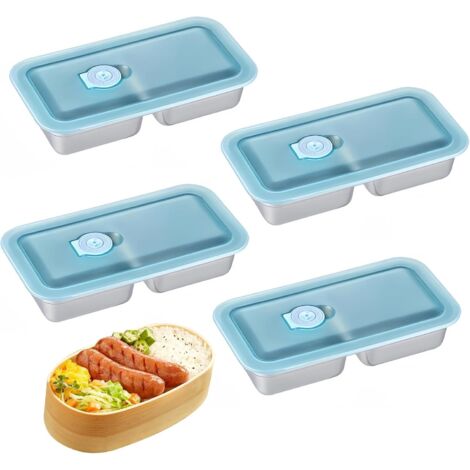 Lot de 4 petites boîtes à épices avec couvercle, (1/5)