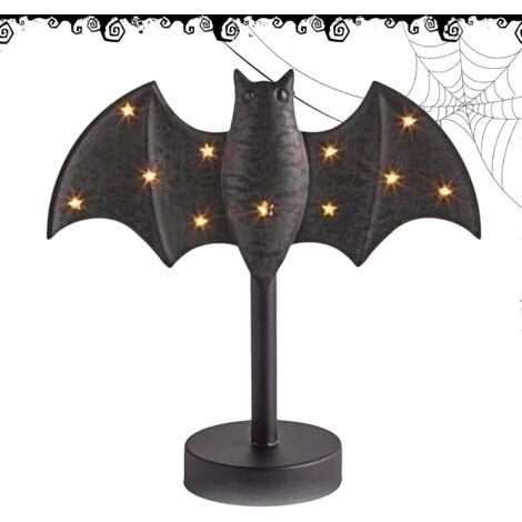 Porte-Bougie Murale Chauve-Souris Halloween - Porte-Bougie (1/5)