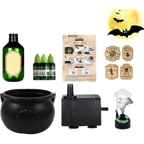 Bol en Forme de Chaudron pour Halloween - Décor Halloween (1/5)