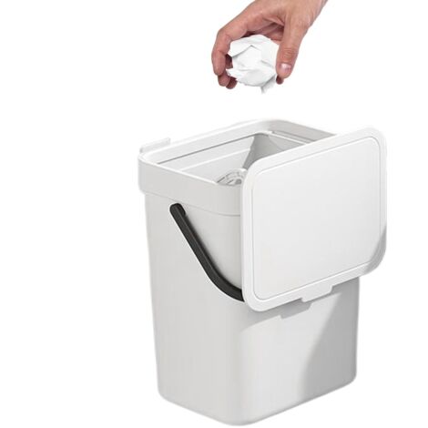 Poubelle de Cuisine - avec Couvercle Bac À Déchets Étanche (1/5)