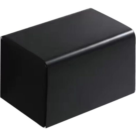 Porte-papier toilette Porte-boîte carré sans perçage - (1/5)