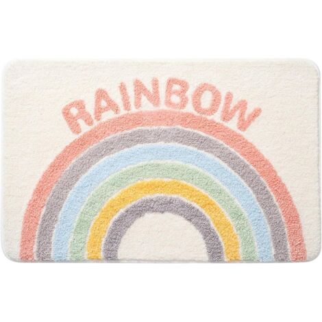 Tapis de Bain Super Absorbant, Tapis de Salle de Bain à (1/5)