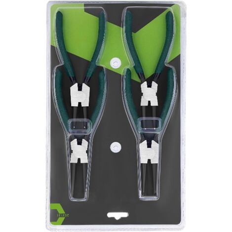 Lot de pinces à circlips intérieures, robustes de 18 cm, (1/5)
