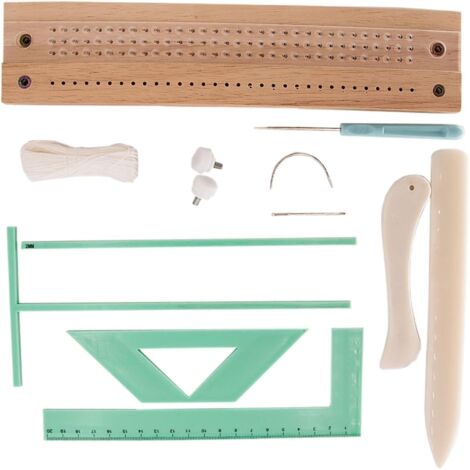 Outil de Reliure,Perforateur En Bois Pour De Livres (1/5)