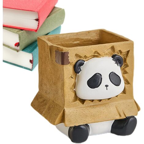 Porte-crayons panda, organisateur de bureau, en forme de (1/5)