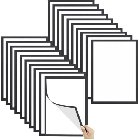 Support magnétique pour tableau blanc Cadre pour affiche A4 (1/5)
