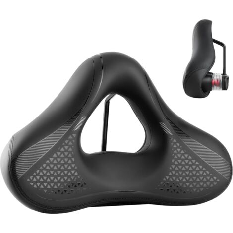Coussin de selle de vélo, antidérapant, large ajouré, pour (1/5)
