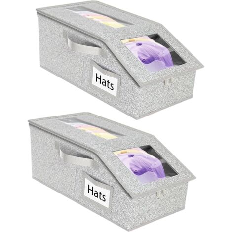 Organisateur de Casquettes Rangement Empilable pour (1/5)