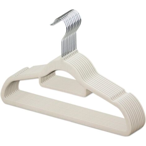 Cintres Étroits Antidérapants Cintres Fins Veloutés Gain (1/5)