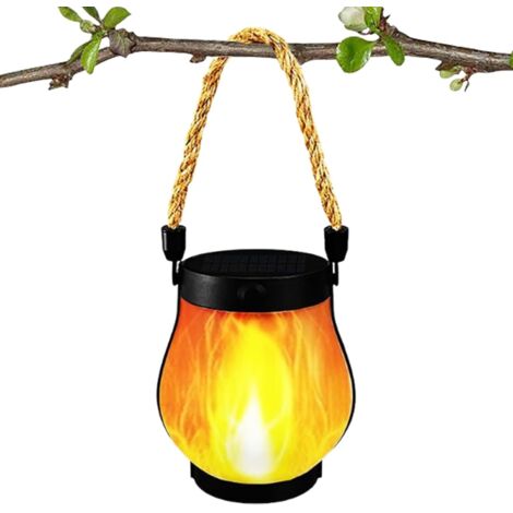 Lanterne Solaire Extérieur Lanterne Étanche Vacillante Sans (1/5)