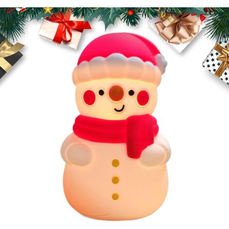 Veilleuse Bonhomme De Neige Lampe De Noël Bonhomme De Neige (1/5)