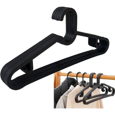 Lot de 10 cintres antidérapants pour manteaux vestes (1/5)