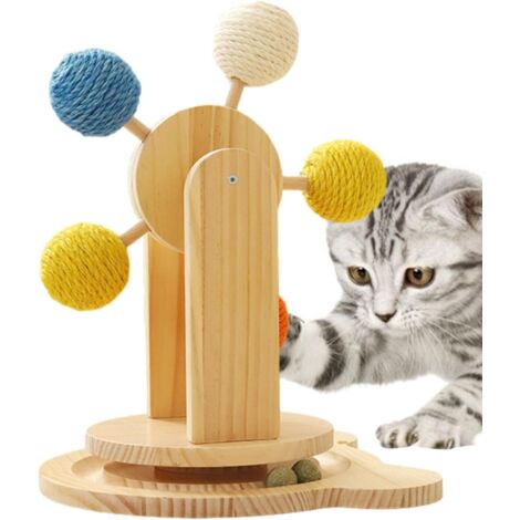 tournant interactif pour chat Arbre chat rotatif interactif (1/5)