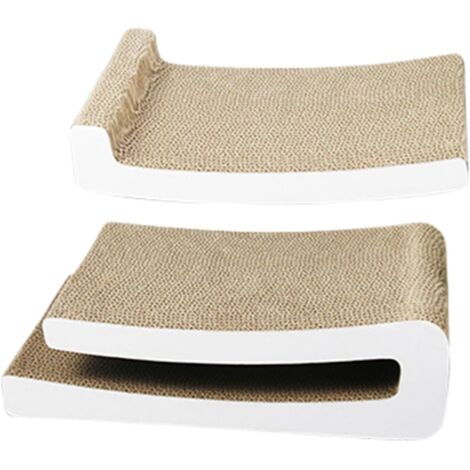 pour chat Grattoir en carton flexible Jouets interactifs (1/5)