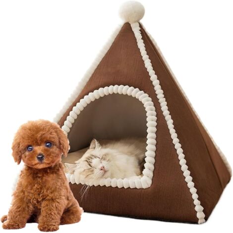 pour Chat Ferme Niche pour Chien Ferme avec ToitMaison (1/5)
