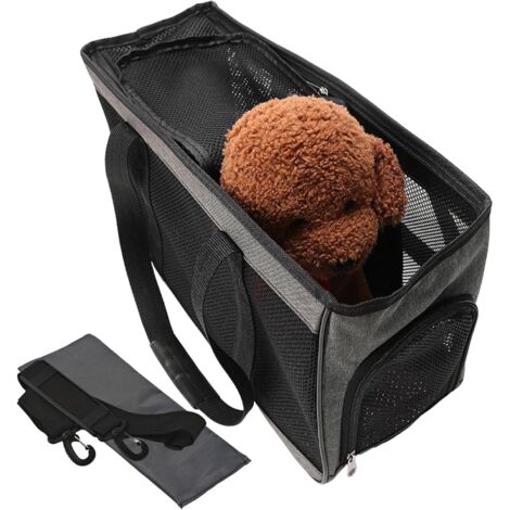 pour Chiens de Petite Taille Sac Bandoulire avec Poches (1/5)