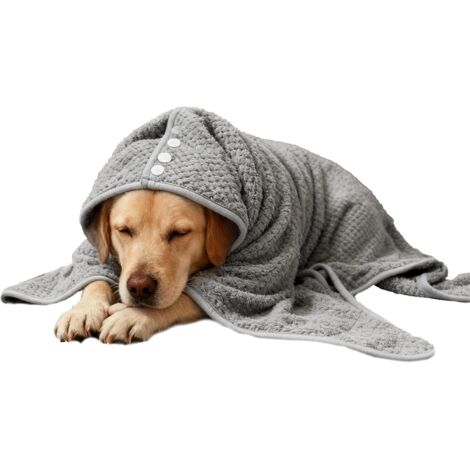 pour ChienSchage Rapide Et Maintien De La Chaleur Serviette (1/5)