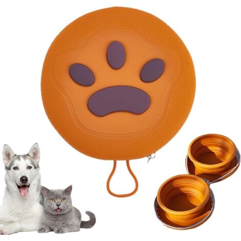 Eau de Voyage pour Chien Distributeur Alimentaire Pliable en (1/5)