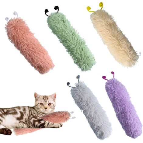 de 5 jouets mcher actifs pour chats En forme de chenille (1/5)