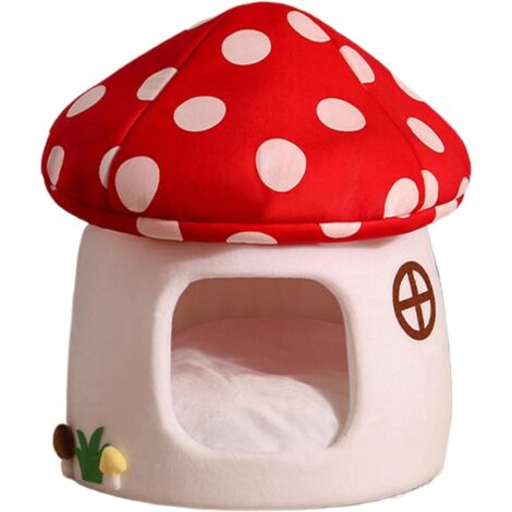 pour chat Lit en forme de champignon pour animal domestique (1/5)
