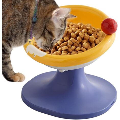 pour chat surleve Repose nourriture pour chat inclin Support (1/5)