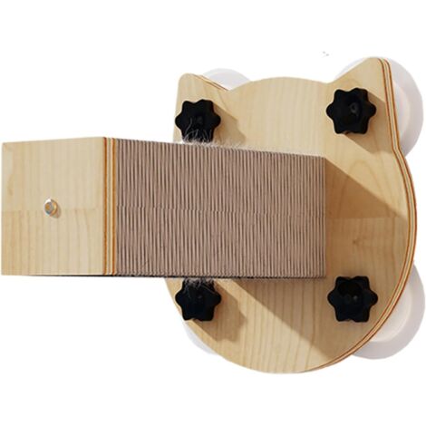 descalade pour chat perchoir mural robuste avec 4 ventouses (1/5)