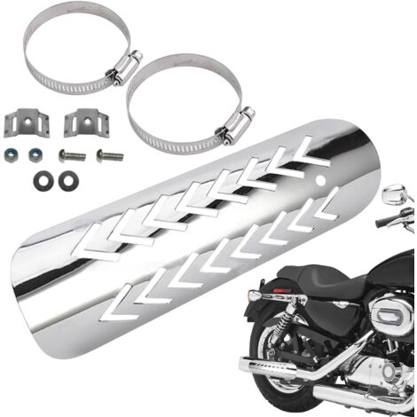cran Thermique pour chappement de Moto Bouclier Anti Chaleur (1/5)