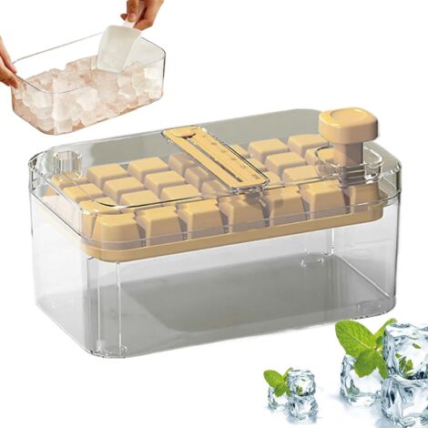 le bac glace moule glaons de cuisine 28 cubes empilables (1/5)