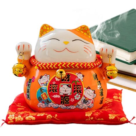 porte bonheur Feng Shui Maneki Neko Feng Shui Chat porte (1/5)