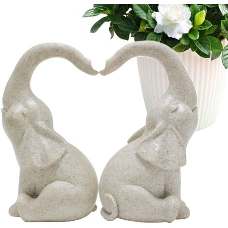 de Couple dlphants Figurines dlphants aimantsPetite Statue (1/5)