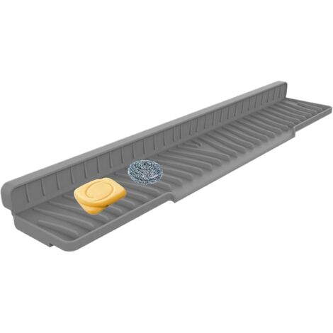 anti claboussures dvier en silicone Tapis rcuprateur deau en (1/5)