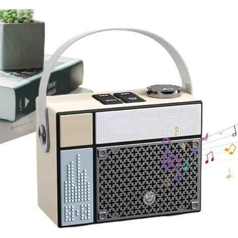 Portable sans Fil HiFiEnceintes Hi FI Vintage avec (1/5)