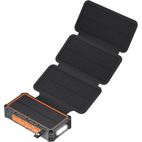 Solaire Power Bank Chargeur Rapide avec Lampe IntgreChargeur (1/5)
