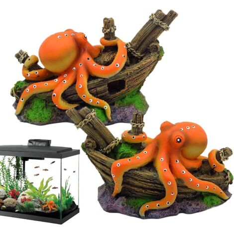 daquarium de poulpe Petites dcorations de goard de (1/5)