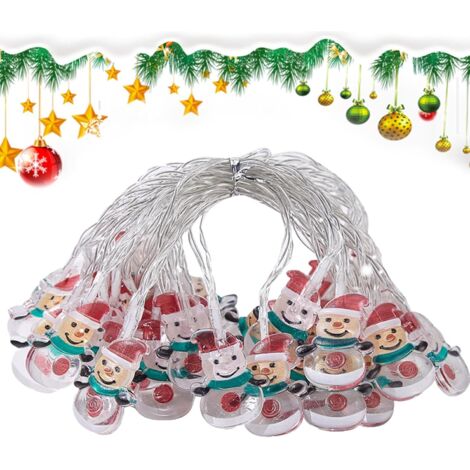 De NolDcorations De Guirlandes Lumineuses Bonhomme De Neige (1/5)
