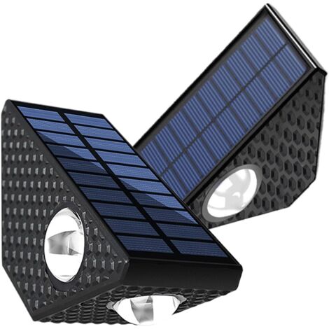 Solaires Murales pour lExtrieur 2 Pices De Luminaires (1/5)