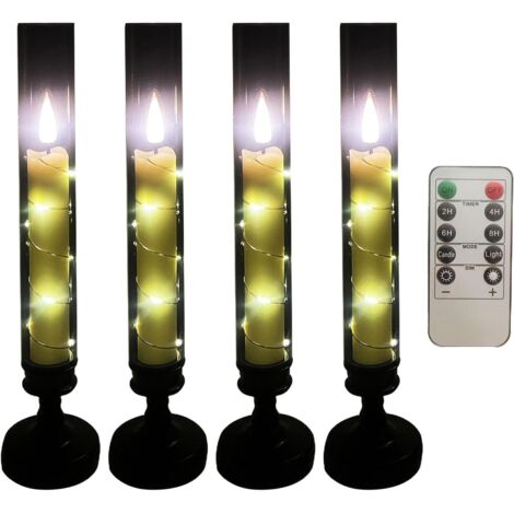 LED Vacillantes Sans Flamme Lumires lectriques Dansantes (1/5)