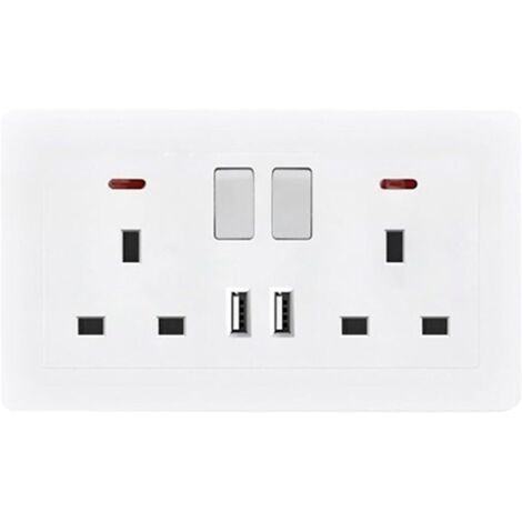 Murale Prises lectriques et Connecteurs Double Convertisseur (1/5)