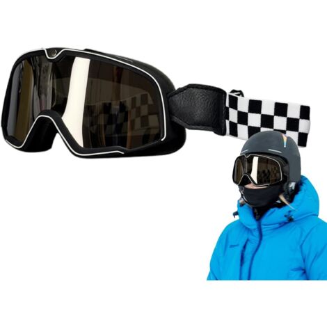 Dirtbike lunettes dquitation lunettes vintage pour hommes et (1/5)