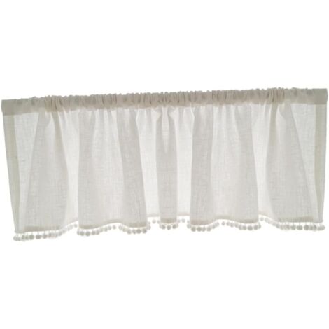 Court Ethnique Coton pour Fentres Protection Solaire Diffuse (1/5)
